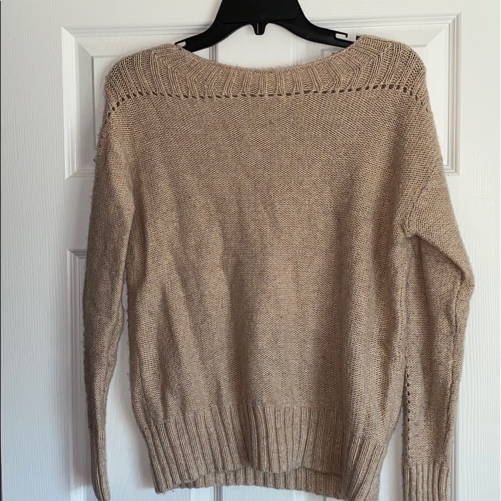 GAP • Tan Knit Sweater - Picture 2 of 4